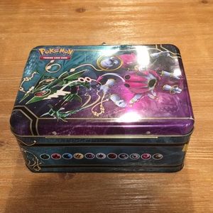 Old Pokémon box I found full of cards.